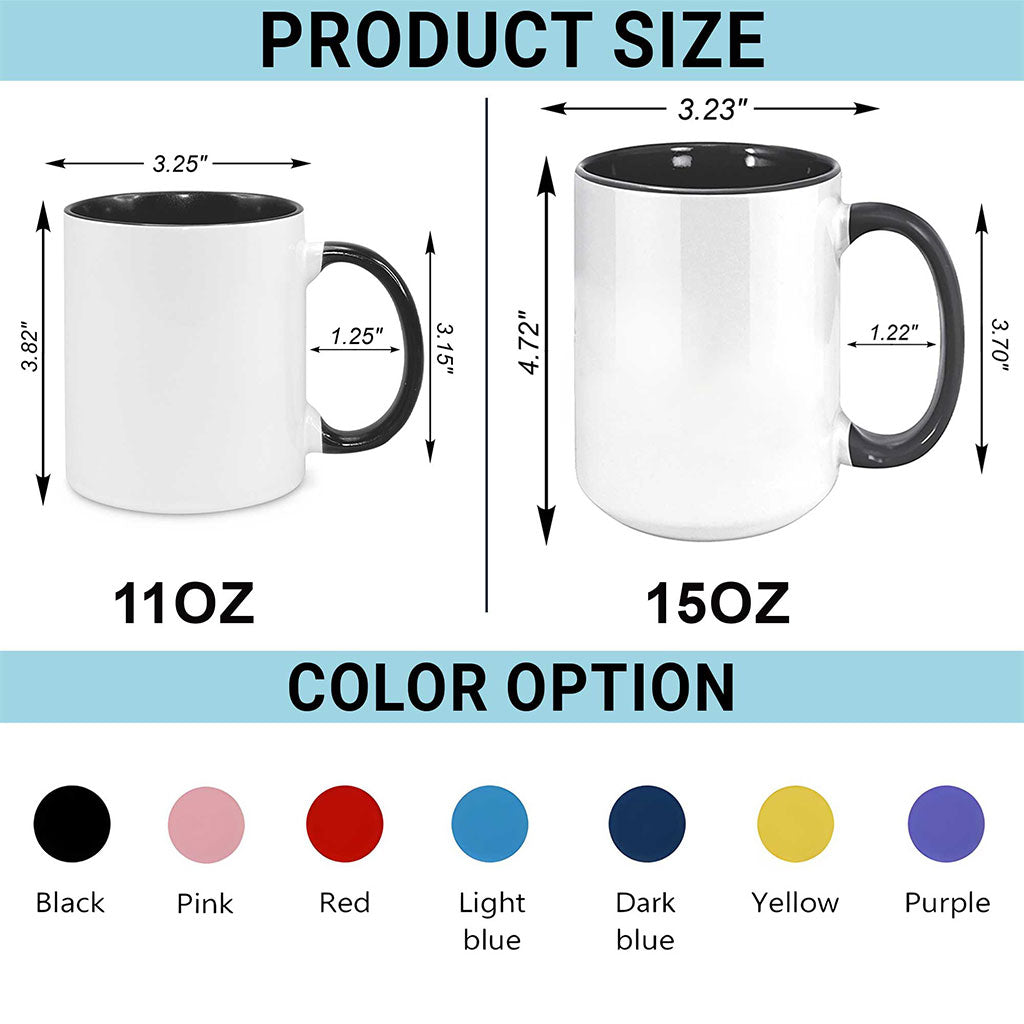 Custom Faux Stained Glass Sewing Ceramic Mug THUU6150102