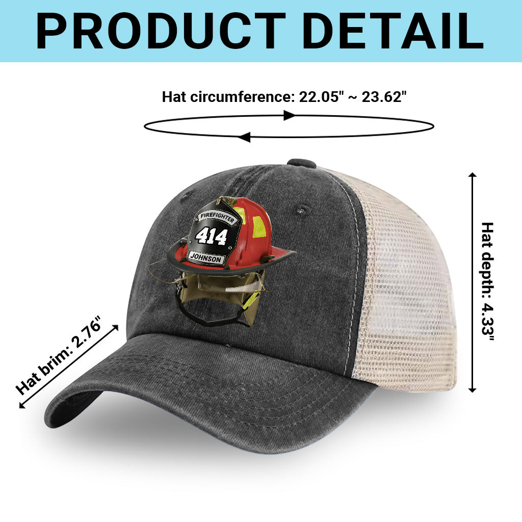 Personalized Firefighter Baseball Cap QFTZ5130605
