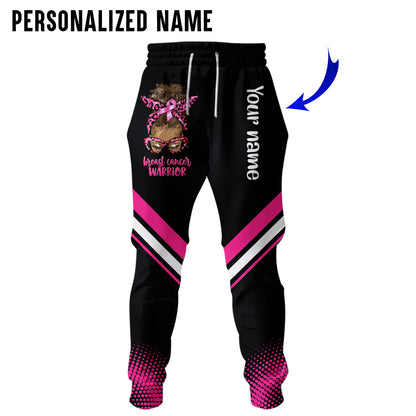 Custom Name Breast Cancer 3D All Over Printed Clothes UKAA3080801