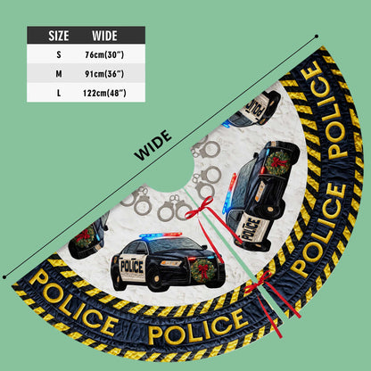 Police Christmas Tree Skirt QFPY5251001