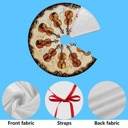 Violin Christmas Tree Skirt UKHM5271002