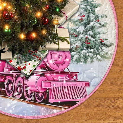 Train Christmas Tree Skirt UKTD5241001