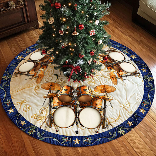 Drum Christmas Tree Skirt UKTZ5311001
