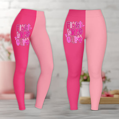 Faith Hope Cure 3D All Over Printed Clothes, Breast Cancer Awareness QFHH5100902