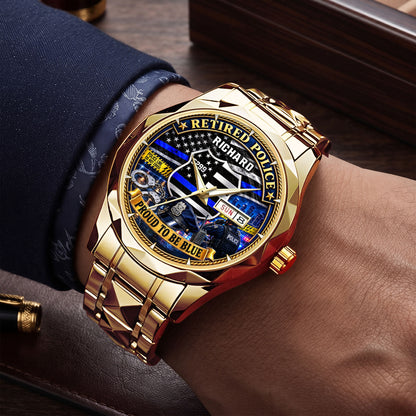 Personalized Police Watch UKPY6110801