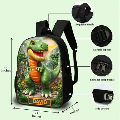 Personalized Dinosaur Backpack QFND5050801