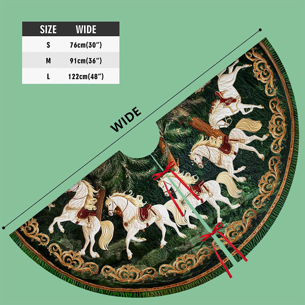 Horse Christmas Tree Skirt UKTO5311002