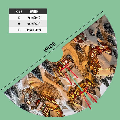 Winter Village Christmas Tree Skirt QFHM5211002