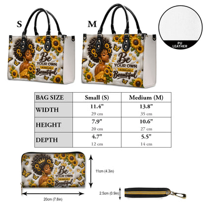 Black Women PU Leather Handbag QFTD6030602