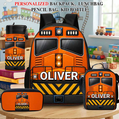 Personalized Train Kids Backpack NPND6300601