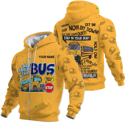 Personalized School Bus Driver Shirts NPND5120901