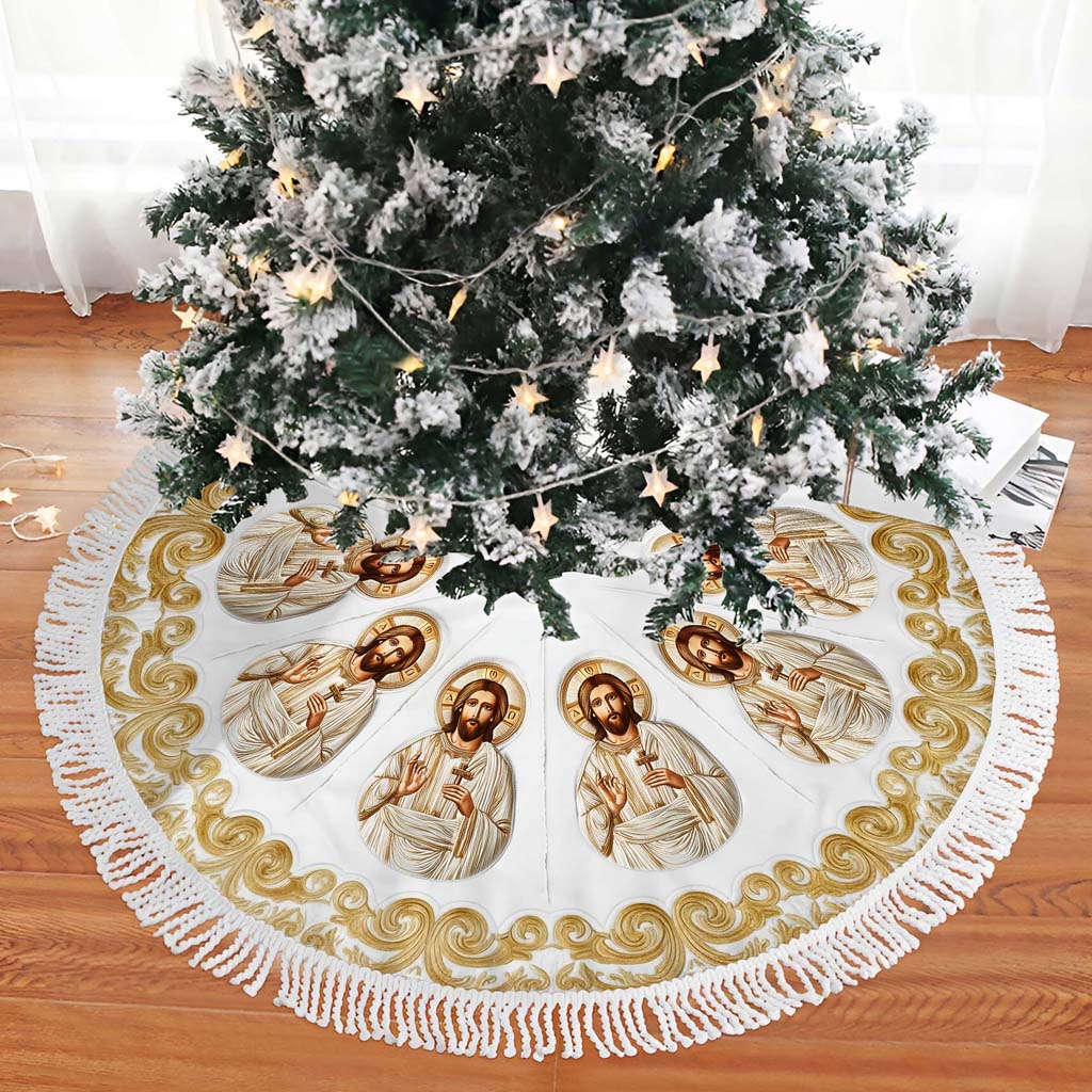 Jesus Christmas Tree Skirt QFHM5281001