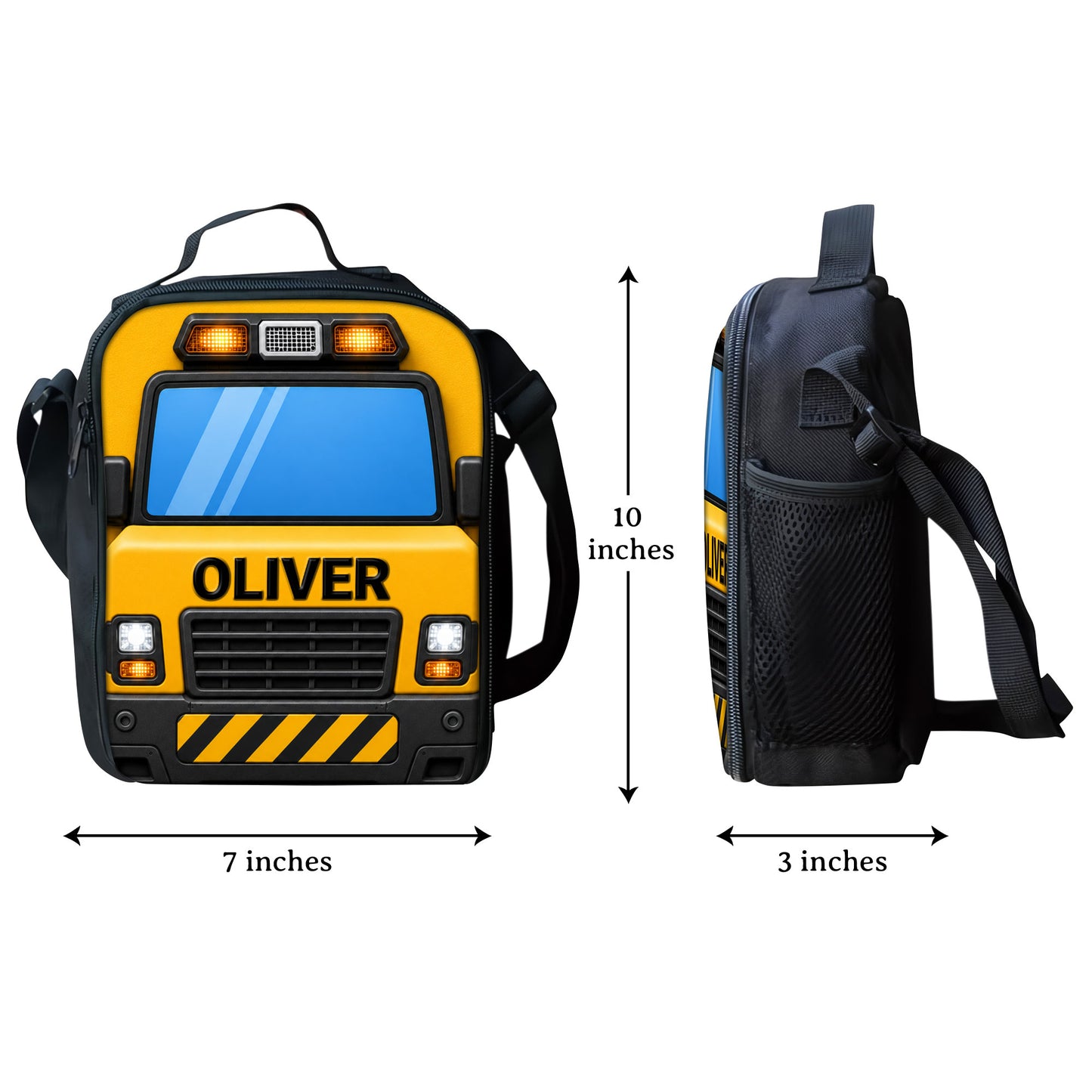 Personalized Construction Truck Backpack NPND6290601