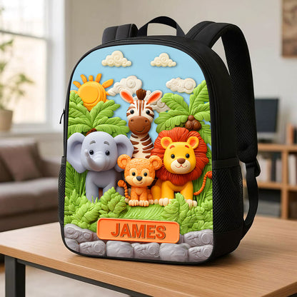 Personalized Safari Backpack QFTZ5010805