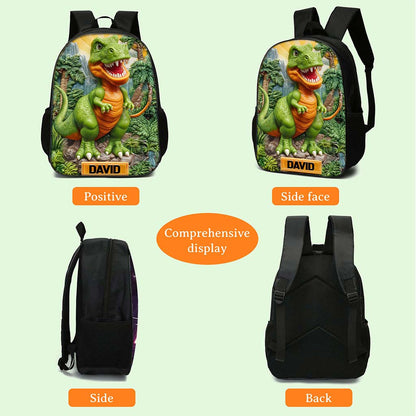 Personalized Dinosaur Backpack QFND5040805