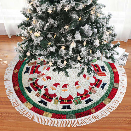 Santa Claus Christmas Tree Skirt QFHM5281002