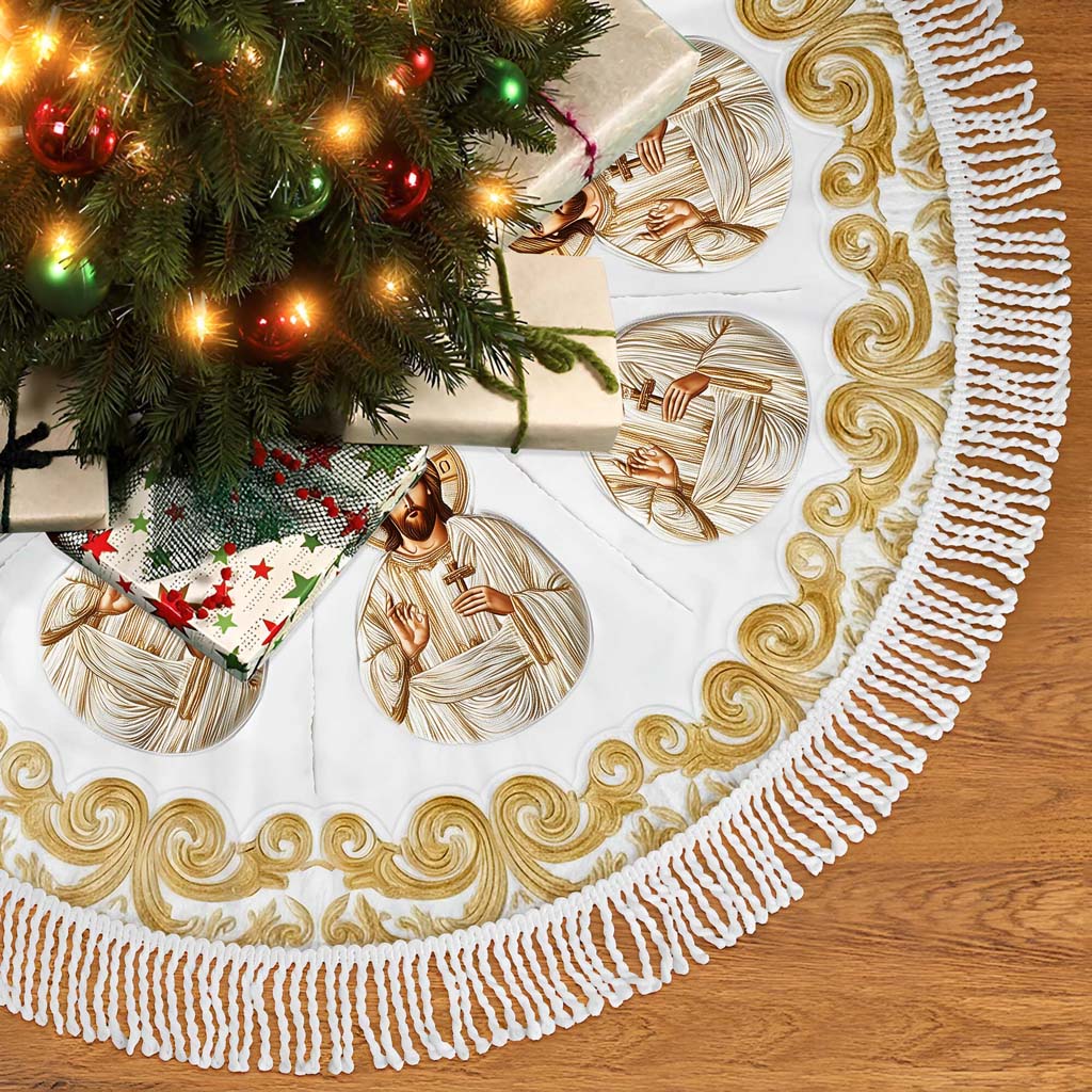 Jesus Christmas Tree Skirt QFHM5281001