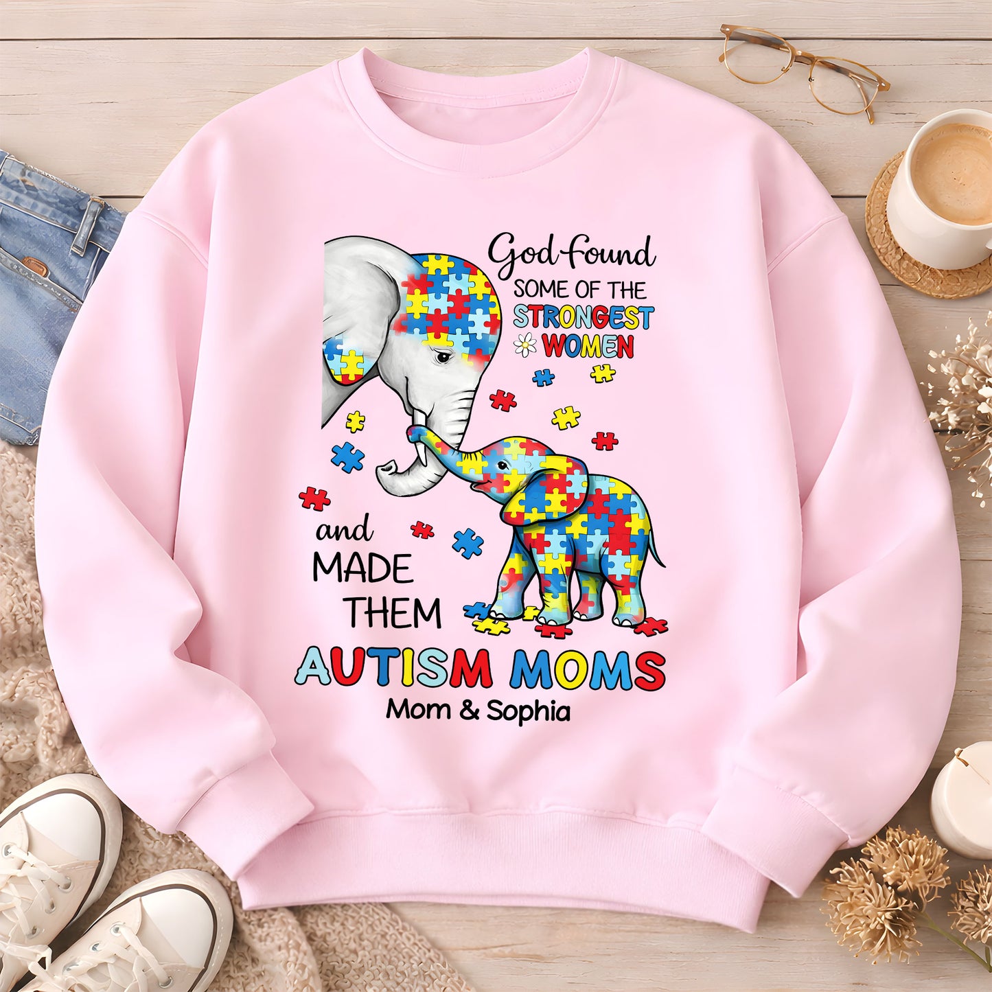 Custom Autism Elephant Shirt THUU6250304