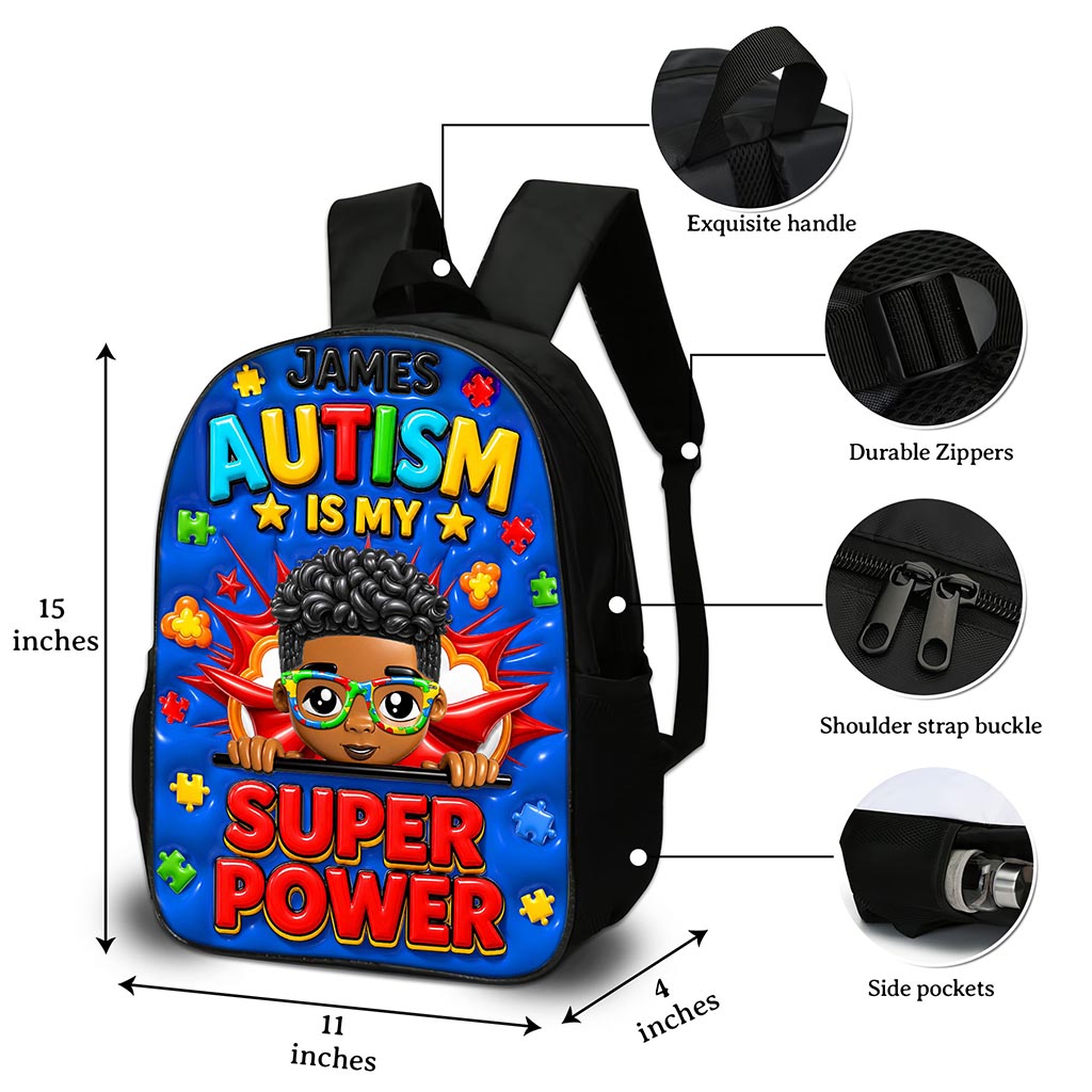 Personalized Autism Backpack NPND6030701