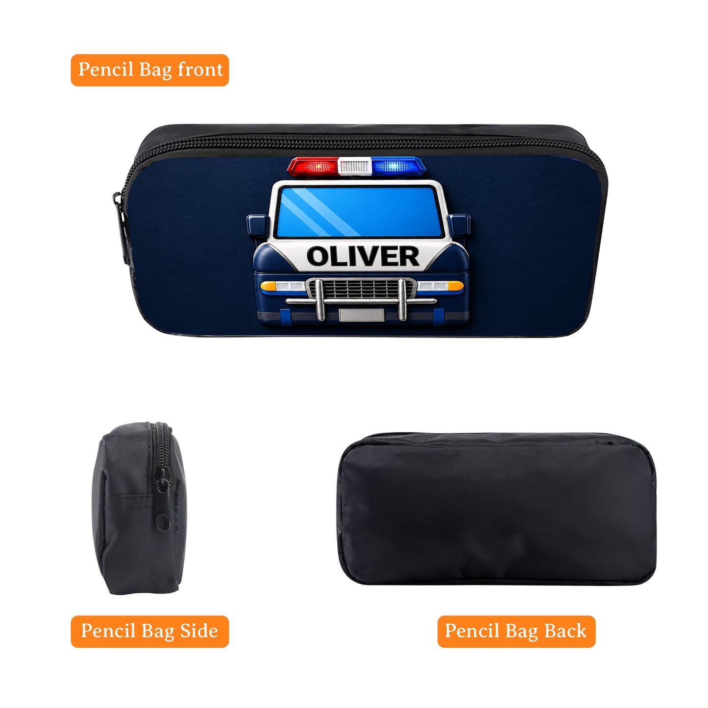 Personalized Police Kids Backpack NPND6260604