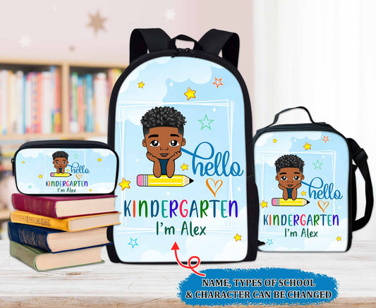 Personalized School Grade And Kids Name Back To School Backpack QFHA3170703