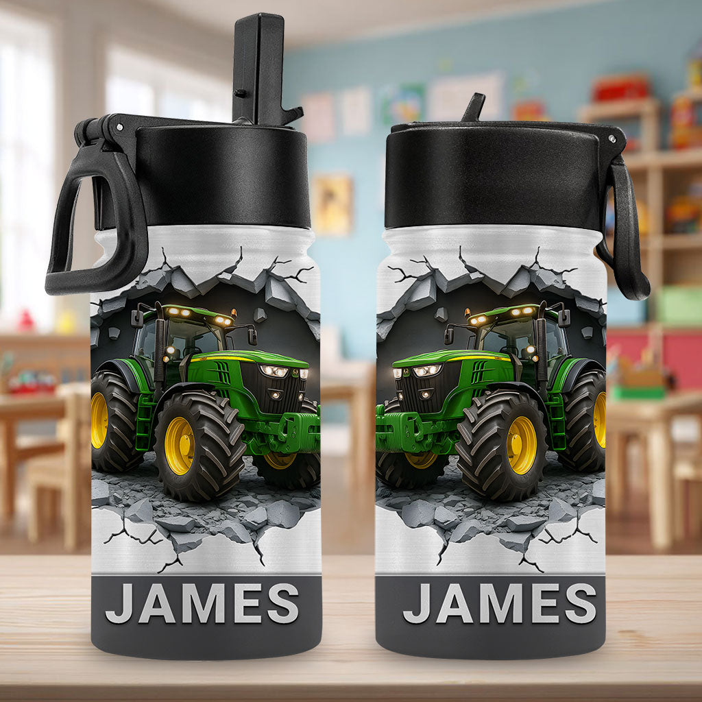 Personalized Tractor Back To School Backpack, School Bag For Kid UKTZ5020801