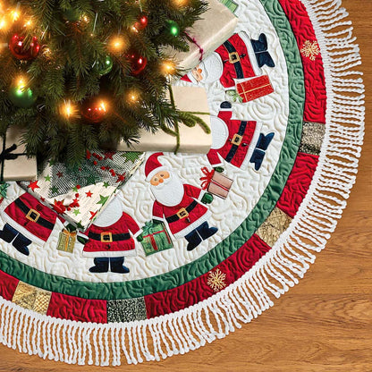 Santa Claus Christmas Tree Skirt QFHM5281002