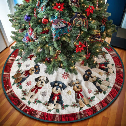 Schnauzers  Christmas Tree Skirt UKPY5301004