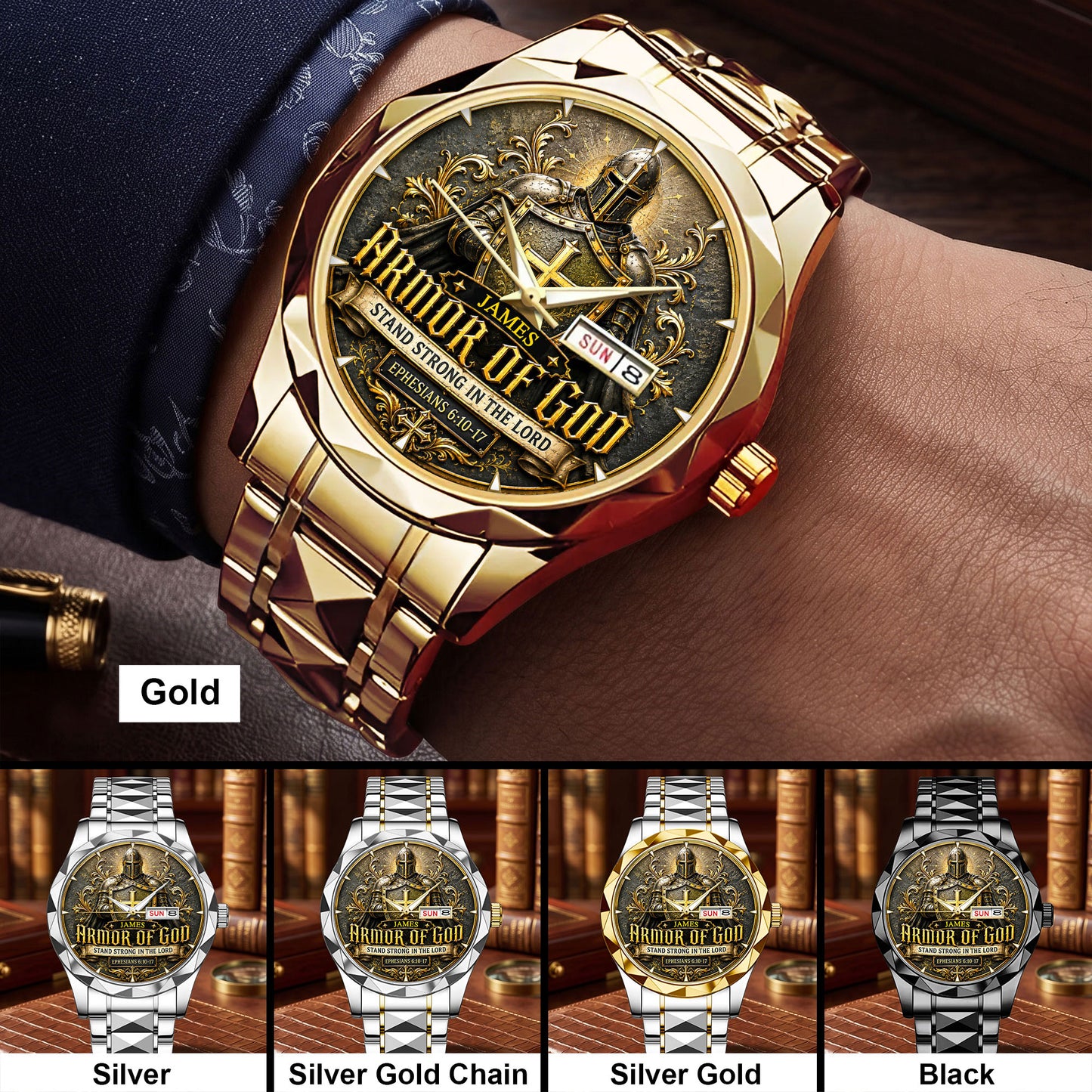 Personalized Jesus Watch UKNT6120801