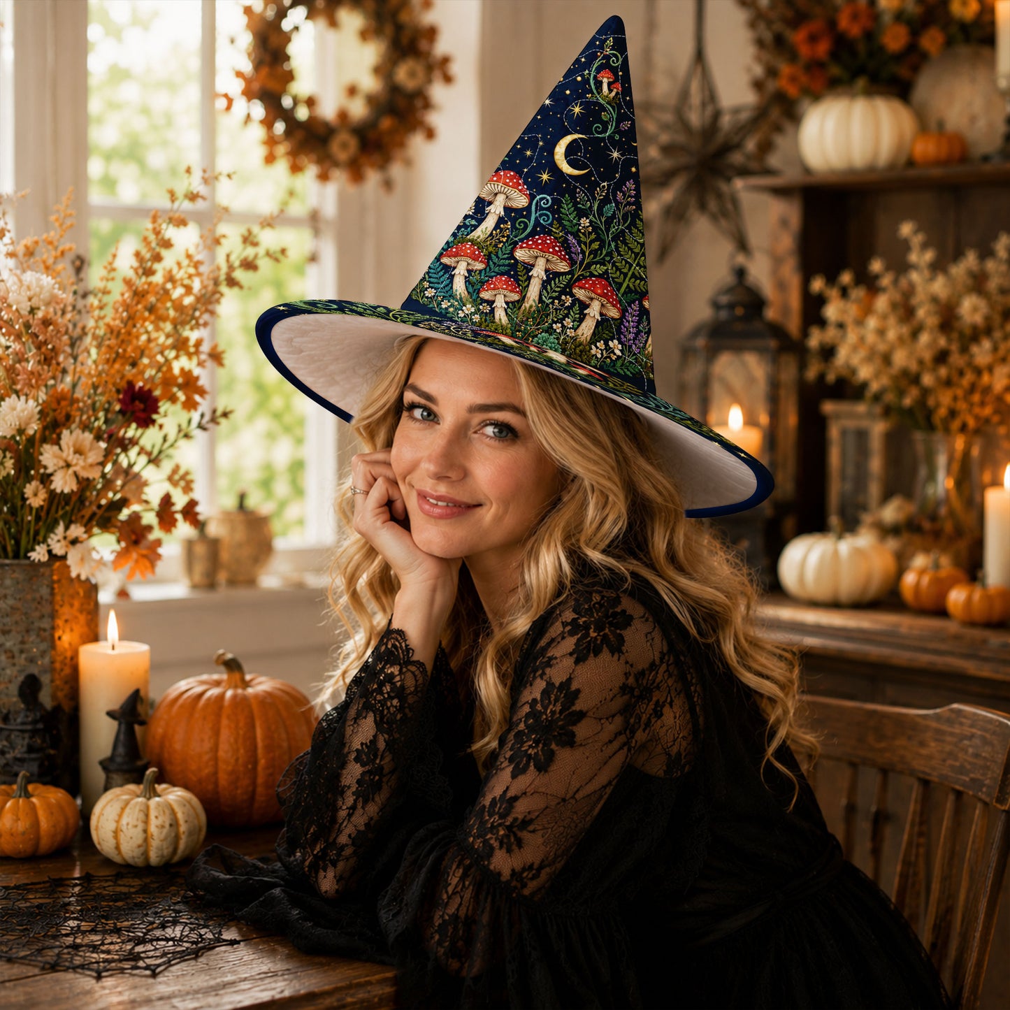 Halloween Witch Mushroom Witch Hat NPND6140802