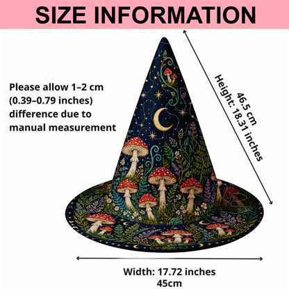 Halloween Witch Mushroom Witch Hat NPND6140802