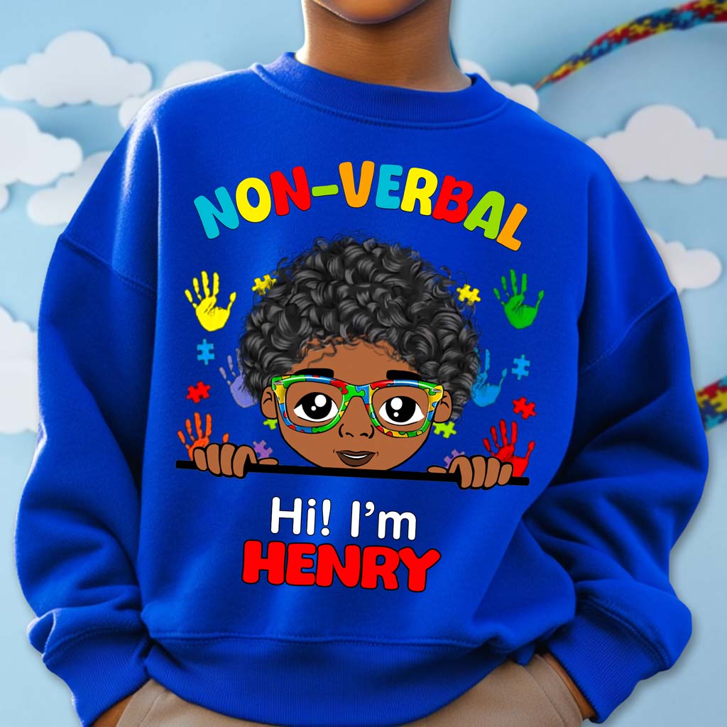 Personalized Autism Hoodie For Kids. Hoodie For Autistic Boys, Autistic Children, Autistic Girls, Autistic Boys MQND4180903