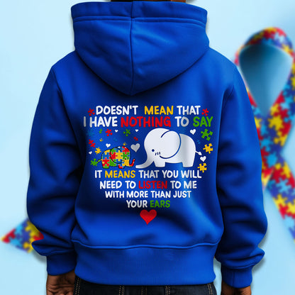 Personalized Autism Hoodie For Kids. Hoodie For Autistic Boys, Autistic Children, Autistic Girls, Autistic Boys MQND4180903