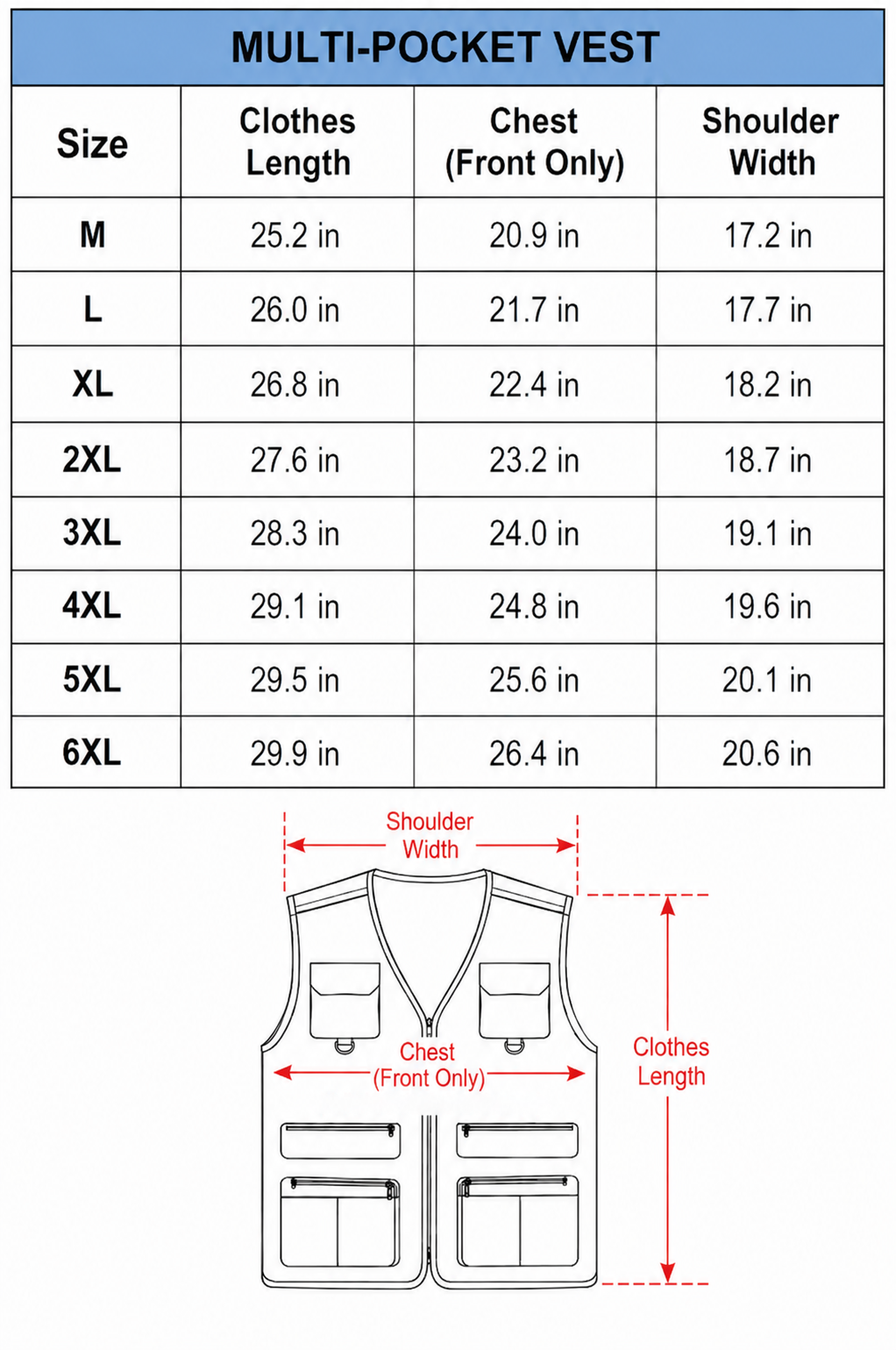 (CHECK SIZE CHART) Personalized U.S. Army 250th Anniversary Multi-Pocket Vest UKHH6060303