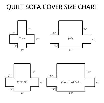 Gnomes Christmas Quilted Sofa Cover QFPY5311003