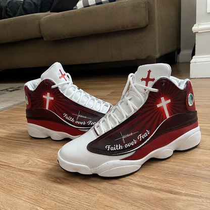 Faith Over Fear Walk By Faith Jesus Shoes UKHA230308
