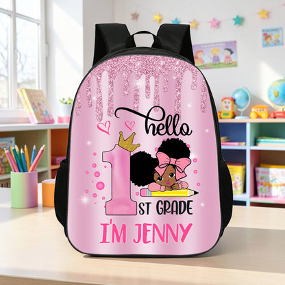 Personalized School Grade And Kids Name Back To School Backpack Gift For Kid UKYY3140701