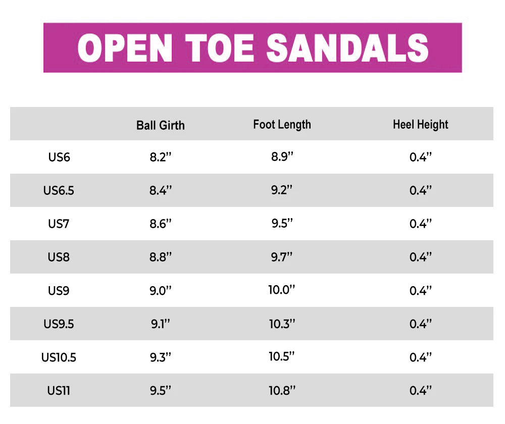 Breast Cancer Open Toe Sandals QFTO5180901
