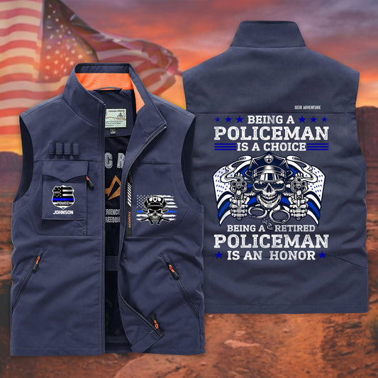 Custom Police Multi-Pocket Vest THNT6070404