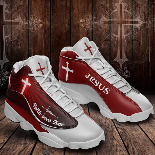 Faith Over Fear Walk By Faith Jesus Shoes UKHA230308