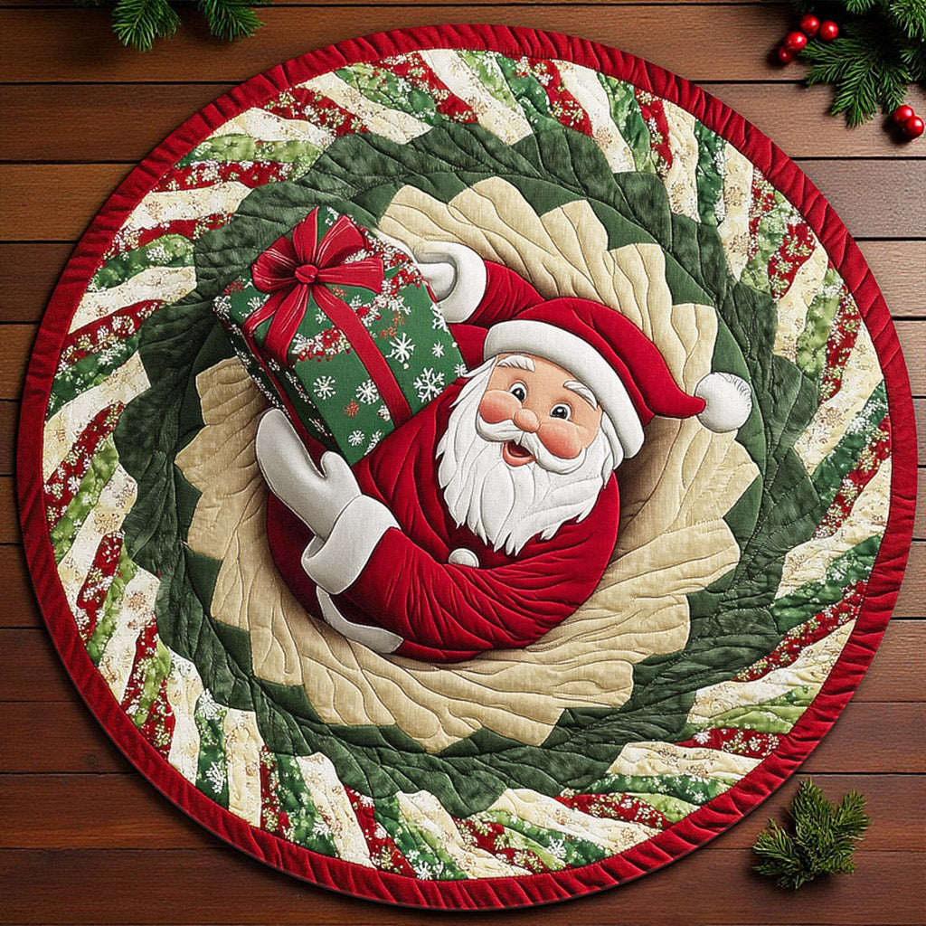 Christmas Santa 3D Printed Rug UKNT5180901